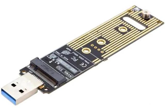 Main image of U3-083 USB 3.0 to Nvme M-key M.2 NGFF SSD External PCBA Conveter Adap