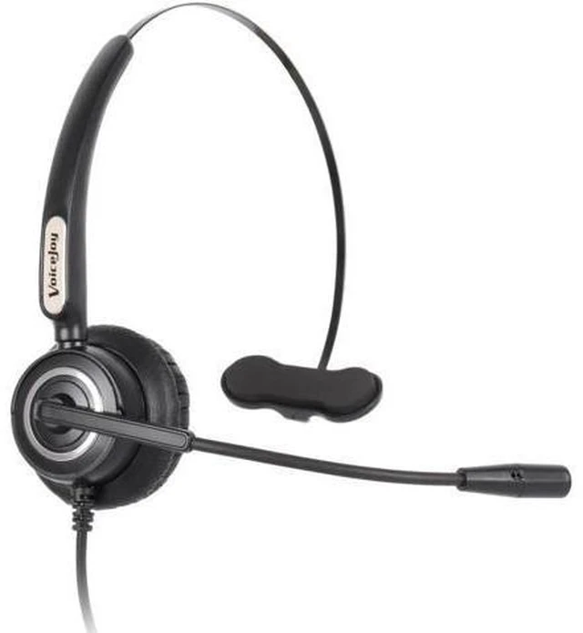 Main image of VoiceJoy Call center headset with microphone USB plug headphone for computer and
