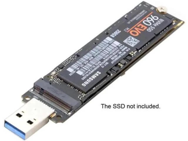Alt view image 5 of 6 - U3-083 USB 3.0 to Nvme M-key M.2 NGFF SSD External PCBA Conveter Adap
