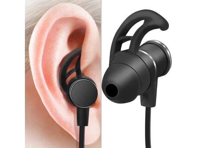 Alt view image 6 of 6 - Wireless Bluetooth Sport Earphones Built In Microphone Runner Noise Canceling He