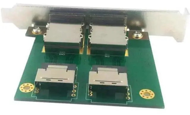 Alt view image 6 of 7 - SF-035 Dual Ports Mini SAS SFF-8088 To SAS 36Pin SFF-8087 PCBA Female