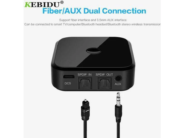 Alt view image 5 of 6 - TX16 Bluetooth Transmitter Receiver 3.5mm Aptx Wireless Stereo Adapter HIFI With