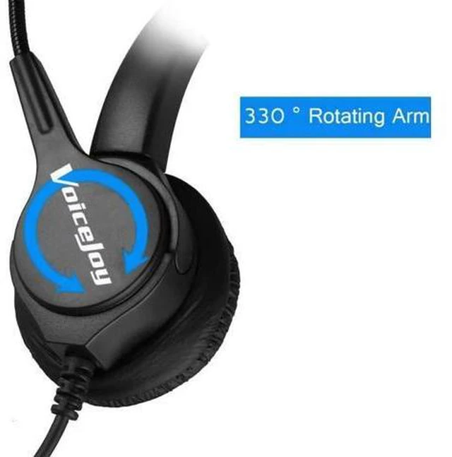 Alt view image 2 of 4 - Call Center Headset Headphone with Mic ONLY for CISCO IP Phones 7940 7960 7970 7
