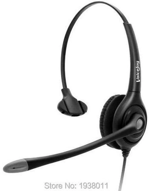 Main image of Monaural RJ9/RJ10 connector headset wtih QD (Quick Disconnect) cable Noise cance