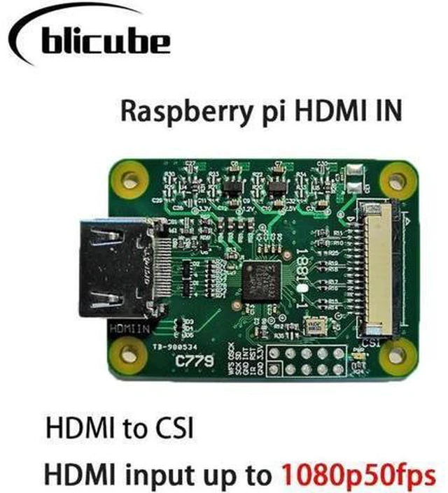 Main image of Pi HDMI to CSI-2 Adapter Board C779 Support Up to 1080P 50Fps tc358743 pikvm kvm