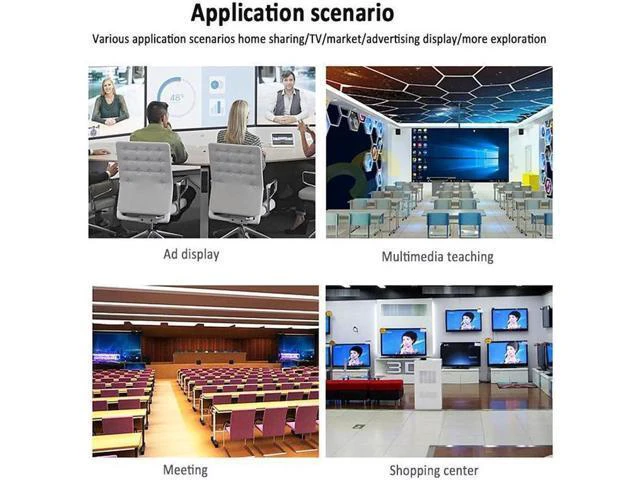 Alt view image 5 of 6 - 1 In 4 Out HDMI Splitter 4K*2K 3D 1x4 HDMI Splitter Full Ultra HD Support 3D & 4