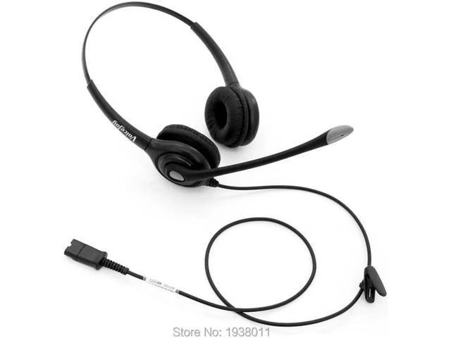 Alt view image 2 of 6 - USB Plug Corded Headphone for laptop,PC,computer, Call Center Noise Cancelling H