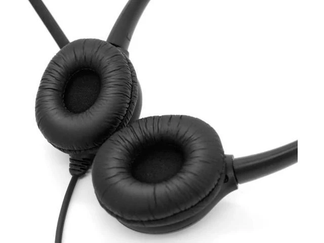 Alt view image 6 of 6 - USB Plug Corded Headphone for laptop,PC,computer, Call Center Noise Cancelling H