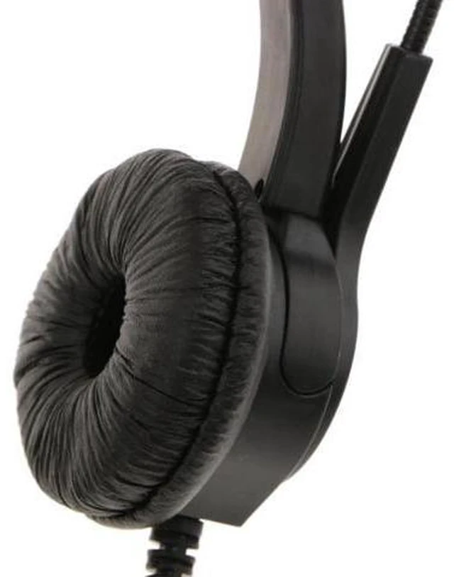 Main image of Over-Head Call Center Telephone Headsets Adjustable w/ Mic Noise Cancelling