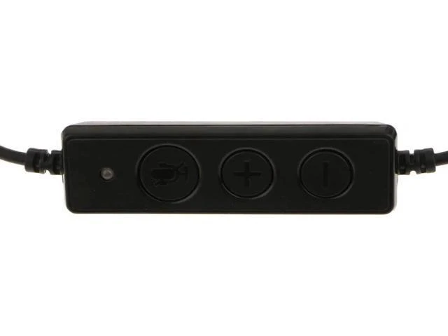 Alt view image 5 of 6 - Over-Head Call Center Telephone Headsets Adjustable w/ Mic Noise Cancelling