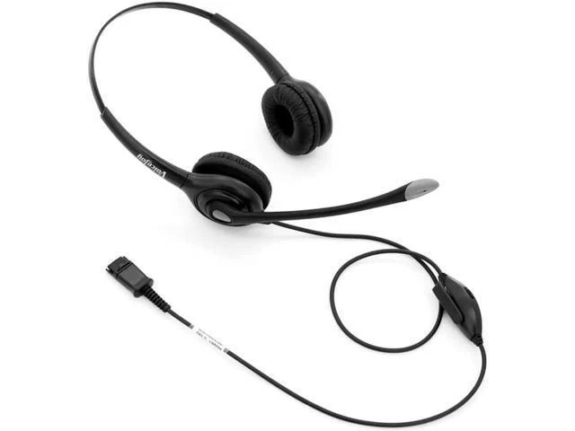 Alt view image 5 of 6 - 2.5mm plug headset phone call center Binaural Anti-noise headset,telephone heads
