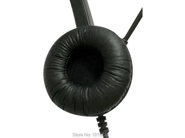 Alt view image 3 of 5 - call center headset with RJ9 plug office telephone RJ9 headset Noise Canceling M