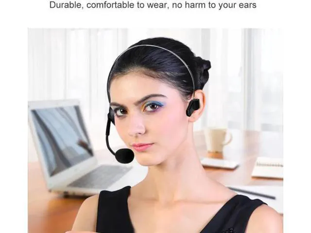 Alt view image 4 of 6 - Headset Telephone Caller ID Display Function Call Center Telephone Noise Cancell