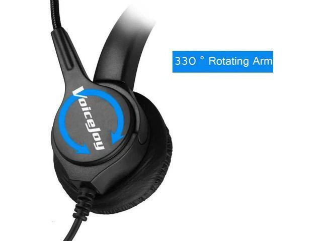 Alt view image 2 of 4 - Monaural headset with microphone Call Center Headset for AVAYA 2401 2402 2420 46