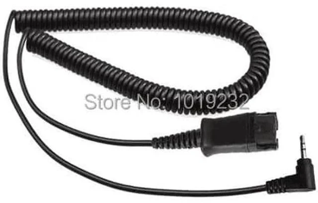 Alt view image 4 of 6 - Professional call center headset with 2.5mm plug for CISCO SPA series SPA501, 50
