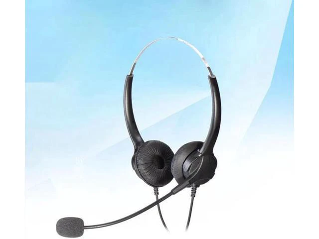 Alt view image 2 of 5 - 2017 Hands-free Call Center USB Plug Binaural Surround Stereo Headset with Mic M