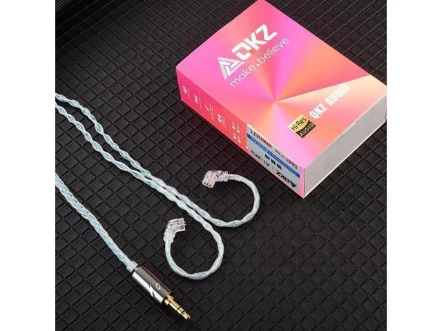 Alt view image 5 of 5 - QKZ Tl Eight-Section Silver Plated Upgrade Cable -Silver Plated Upgrade Cable -3