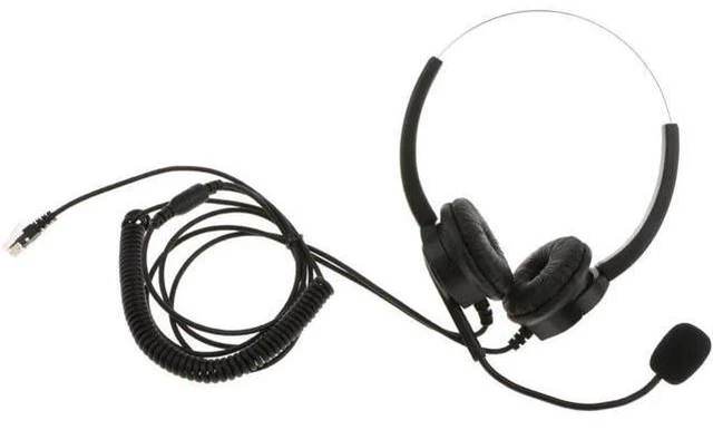 Main image of VD530D Hands- Corded Customer Service Call Center Headset Noise Cancelling with
