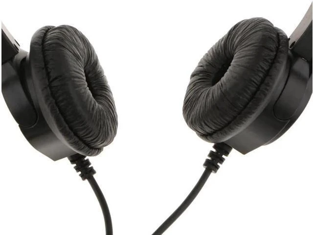 Alt view image 5 of 6 - VD530D Hands- Corded Customer Service Call Center Headset Noise Cancelling with