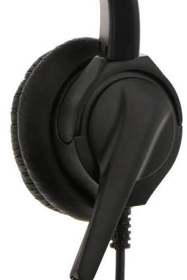 Alt view image 6 of 6 - VD530D Hands- Corded Customer Service Call Center Headset Noise Cancelling with