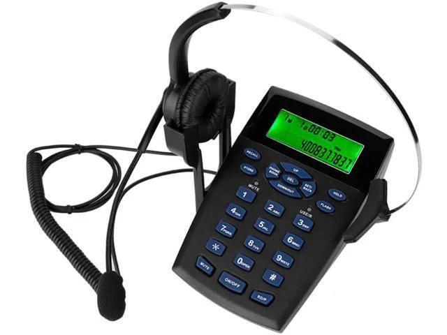Alt view image 3 of 6 - HT820-300 Customer Service Telephone Caller ID Display Function Call Center Tele