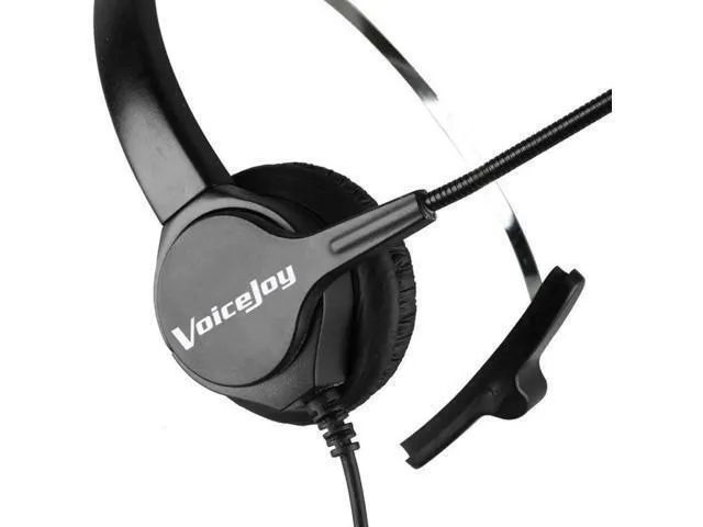 Alt view image 2 of 5 - RJ9 Headset for Call Center Avaya 24XX 46XX Series Nortel Aastra Adtran BT Alcat