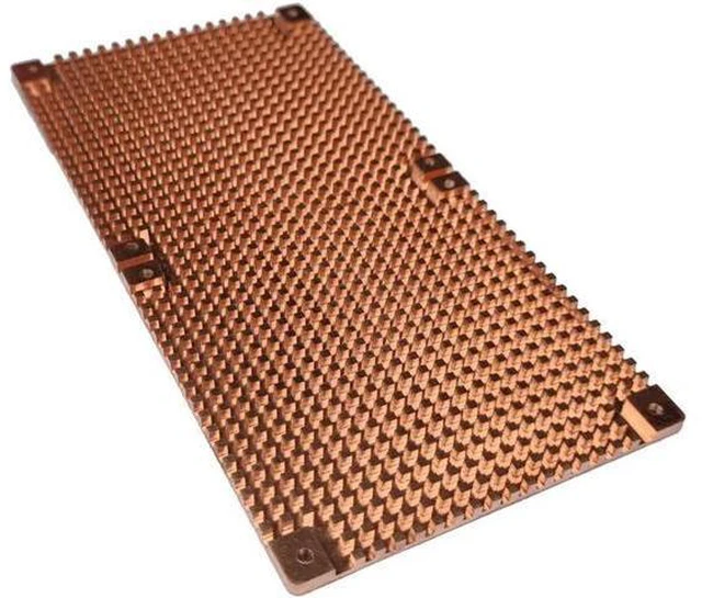 Alt view image 5 of 7 - RTX 3060 3080 3090 Backplane Pure Copper Heat Sink Graphics Card Memory Auxiliar