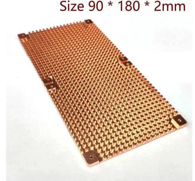 Main image of RTX 3060 3080 3090 Backplane Pure Copper Heat Sink Graphics Card Memory Auxiliar