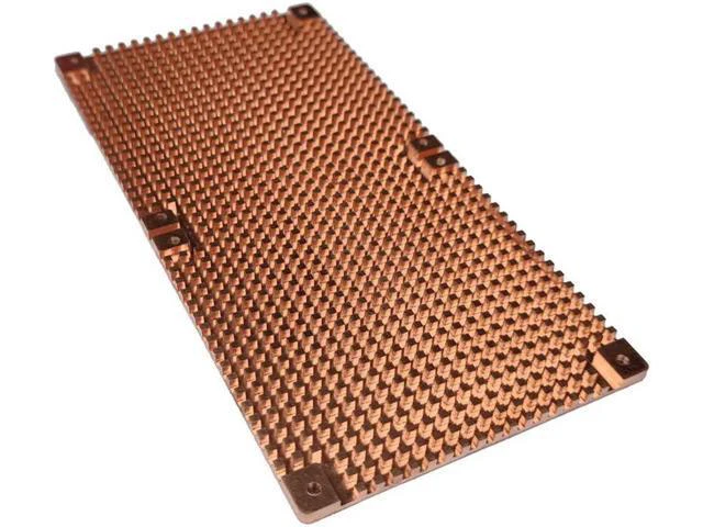 Alt view image 5 of 7 - RTX 3060 3080 3090 Backplane Pure Copper Heat Sink Graphics Card Memory Auxiliar