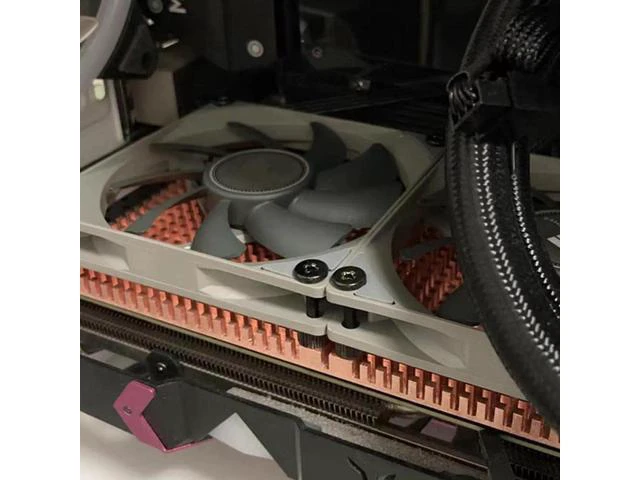 Alt view image 4 of 6 - For RTX 3060 3080 3090 Backplane Pure Copper Heat Sink Graphics Card Memory Auxi
