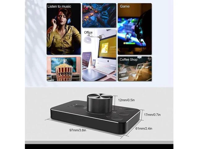 Alt view image 3 of 7 - Controller Knob with 3 Volume Control Modes and One-Click Mute Function Volume C