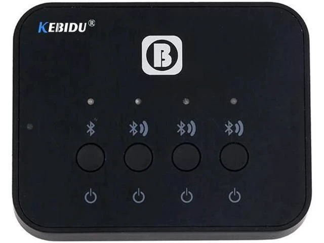 Alt view image 2 of 6 - Link Optical Transmitter Bluetooth v4.1 Multi-pair 1 to 3 Mini for TV Wireless M
