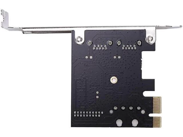 Alt view image 5 of 6 - Aomoproing USB 3.0 Pci-E Expansion Card Adapter 2 Port Power Connector With 3.5