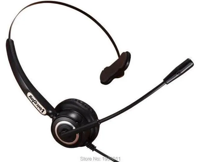 Main image of Aomoproing VoiceJoy Professional call center telephones headsets RJ09 / RJ10 plu