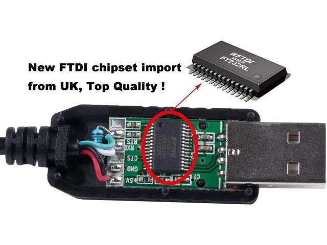 Alt view image 4 of 4 - Aomoproing USB Mini 4P Cable for Uniden Bearcat Scanner for BC250D BC296D UBC330
