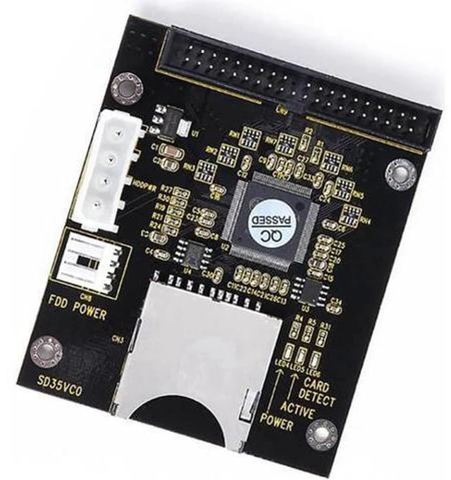 Alt view image 5 of 6 - Aomoproing SD To IDE Adapter Card SD To 3.5 Inch 40-Pin IDE Adapter SD To 3.5Ide