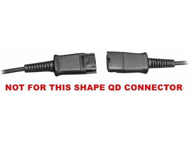 Alt view image 2 of 5 - VoiceJoy call center Headset USB plug QD cable adaptor with adjustable volume an