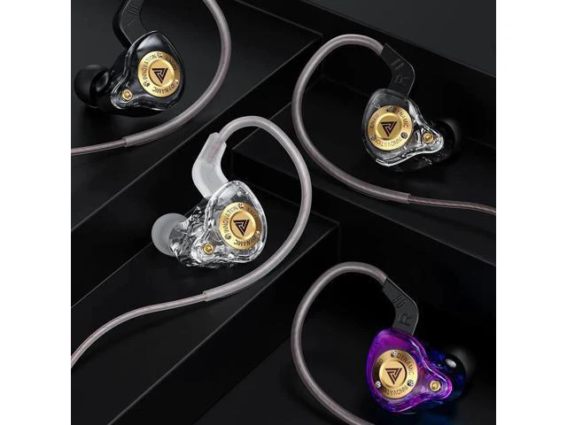 Alt view image 3 of 4 - Aomoproing QKZ ENZ0 Enzo ln-Ear Dynamic Driver Headphones Hifi Sound Bass Line C
