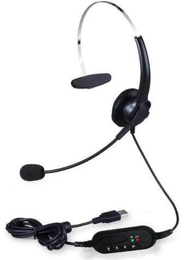 Main image of Aomoproing USB Call Center Headset with Microphone for Computer Desktop USB Conn