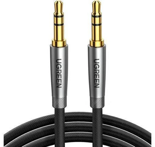 Main image of UGREEN 3.5mm Audio Cable Nylon Braided Aux Cord Male to Male Stereo Hi-Fi Sound