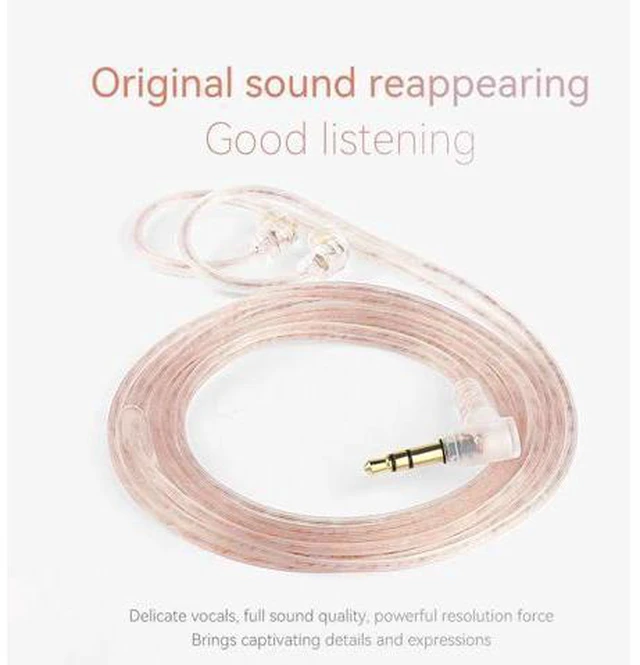 Main image of QKZ A3 silver Plating Upgrade Cable - Dual-Pair Headphone Upgrade Cable - HiFl H