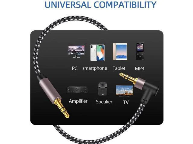 Alt view image 5 of 5 - 3.5mm audio jack for headphones, male-to-male connection, sound card, livestream