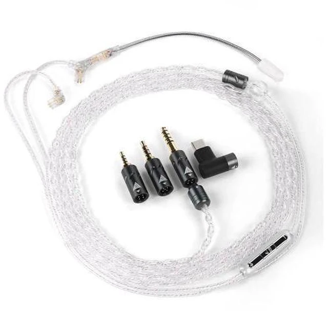 Main image of QKZ Q7MAX headphones -Game-grade silver-plated upgrade cablewith 2.5mm, 3.5mm, 4