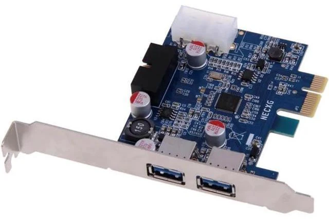 Alt view image 2 of 6 - Aomoproing USB 3.0 Front Panel 2 Port USB 3.0 PCI Express Card+3.5 Motherboard F