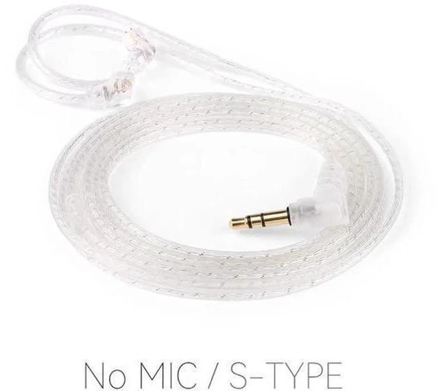 Main image of QKZ A2 Dual-Parallel Silver-Coated Upgrade Cable 0.75MM Gold-Coated PlugConnecto