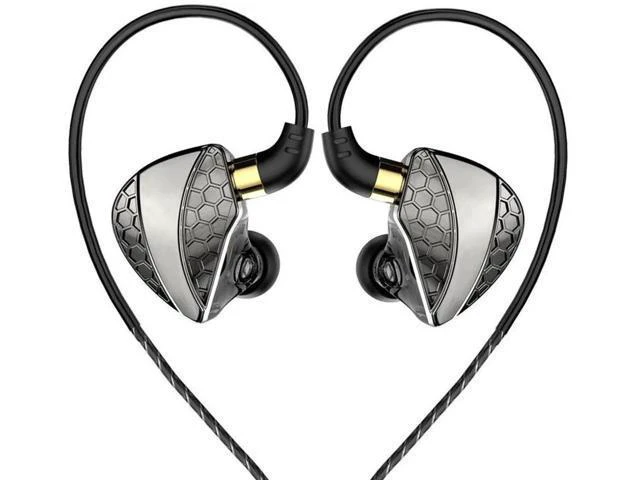 Alt view image 4 of 5 - QKZ Hi6T Over-ear Headphones -Monitoring Headphones -Line-ControlledBass Headpho