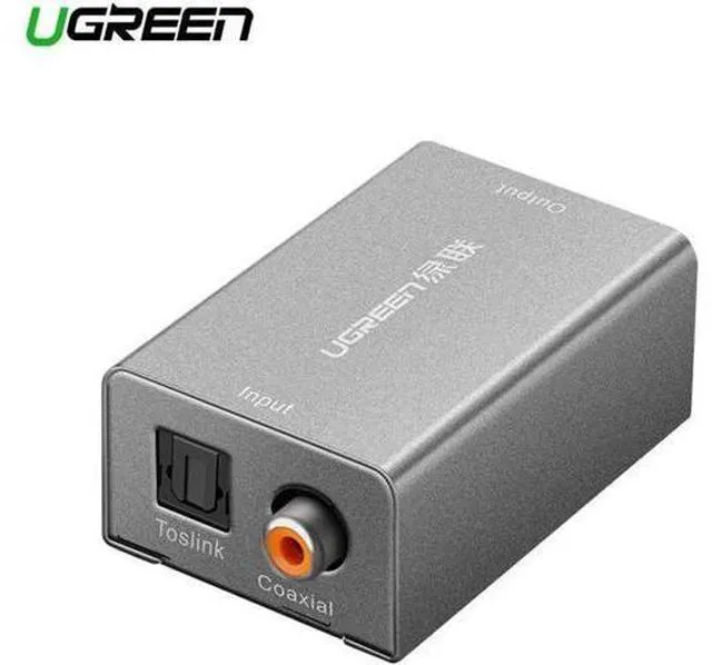 Main image of Digital to Analog Audio Adapter Optical Coaxial Toslink to 3.5mm Audio with DC 5