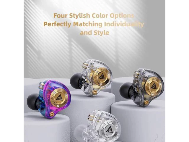 Alt view image 3 of 3 - Aomoproing QKZ ENZ0 PRO - Enzo Mobile Headphones - In-ear heavy bass wired remot