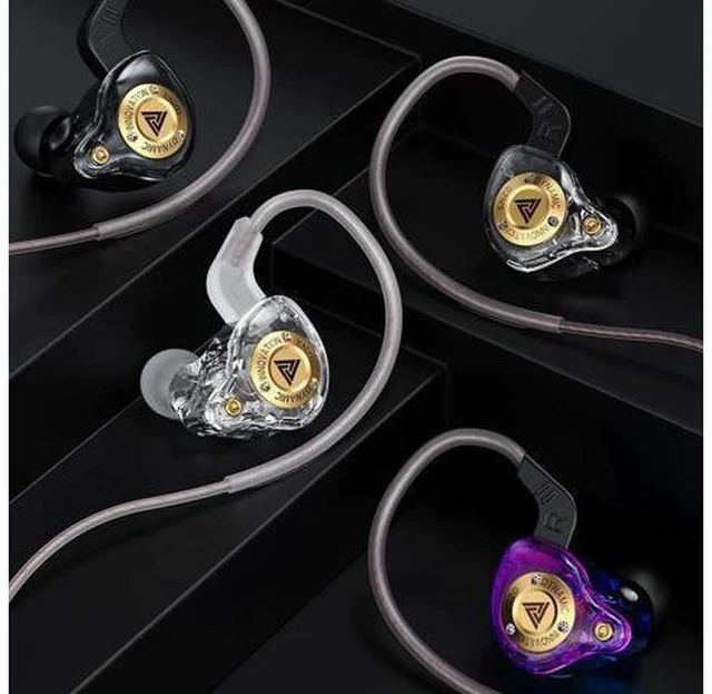 Alt view image 3 of 4 - QKZ ENZ0 Enzo ln-Ear Dynamic Driver Headphones Hifi Sound Bass Line Control Wire