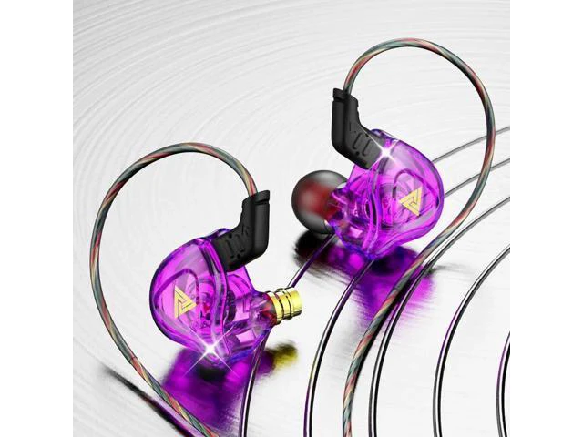 Alt view image 3 of 5 - QKZ AK6-DMXIn-ear headphones, monitoring headphones, HlFlmoving-coil wired remot